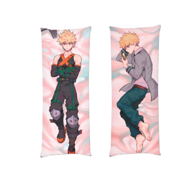 

Подушка KATSUKI BAKUGOU дакимакура двухсторонняя стандарт 50 х 150 см - MyTee