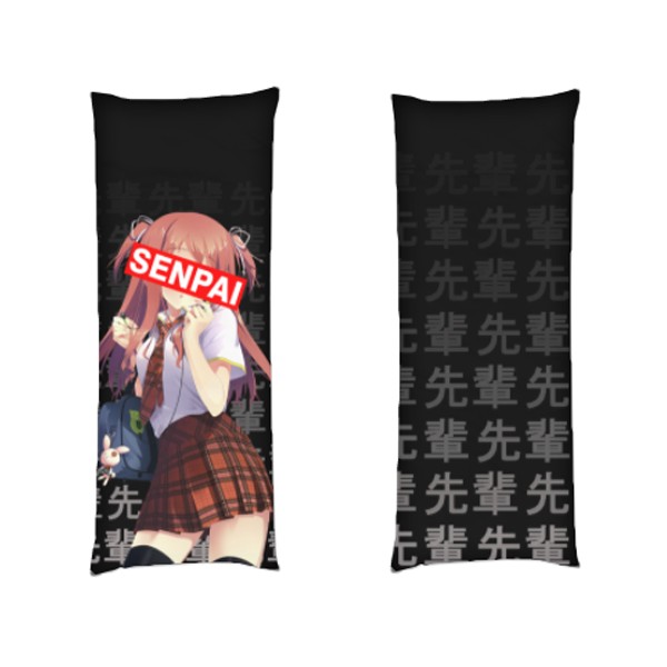 

Подушка SENPAI (5) дакимакура двухсторонняя стандарт 50 х 150 см - MyTee