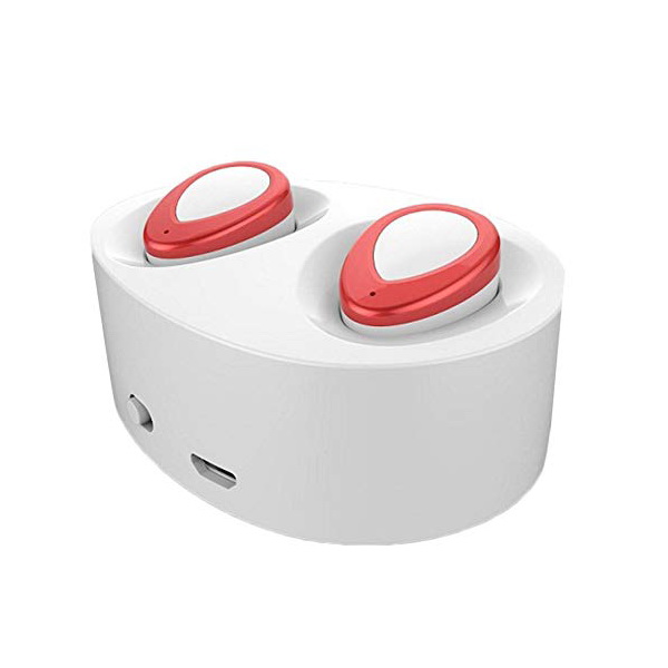 

Наушники Bluetooth беспроводные Alitek K2 TWS Stereo White / Red (88229)