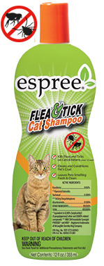 

Репеллентный шампунь ESPREE Flea&Tick Shampoo for Cats для собак и кошек возрастом от 3 мес. 355 мл