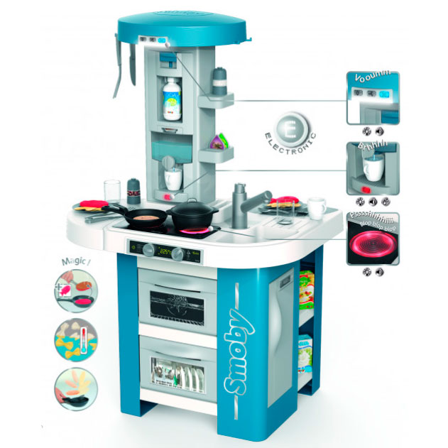 

Детская кухня с аксессуарами Tech Edition Smoby IG83682