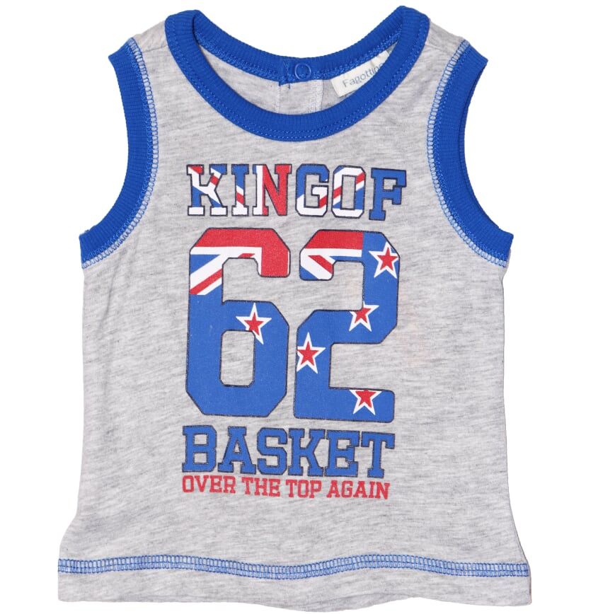 

Майка OVS kids 62 см серая 4171370