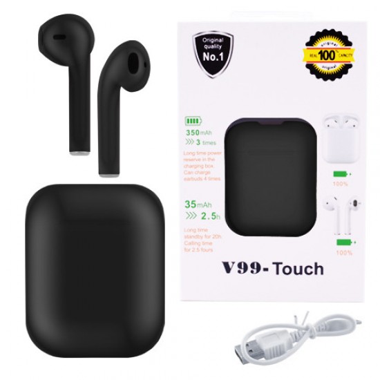 

Беспроводные наушники TWS V99-Touch Черный