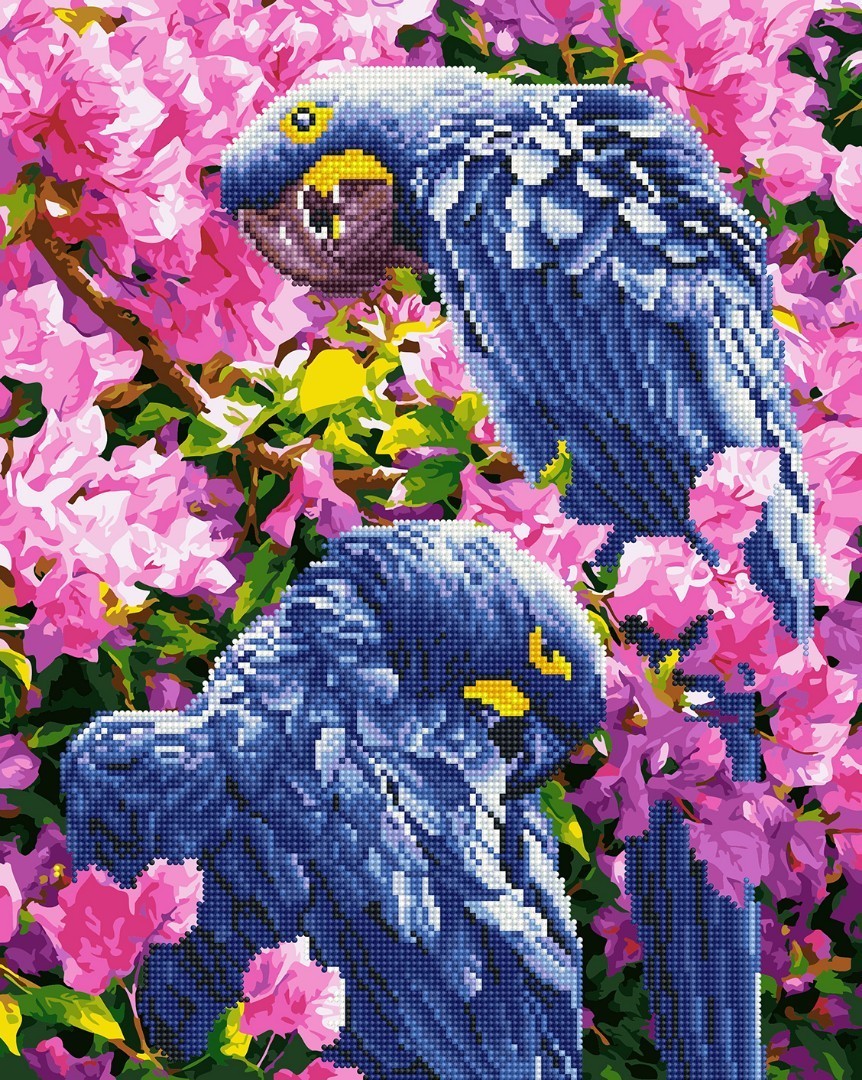 

Алмазная живопись Brushme 40*50 Яркие попугаи