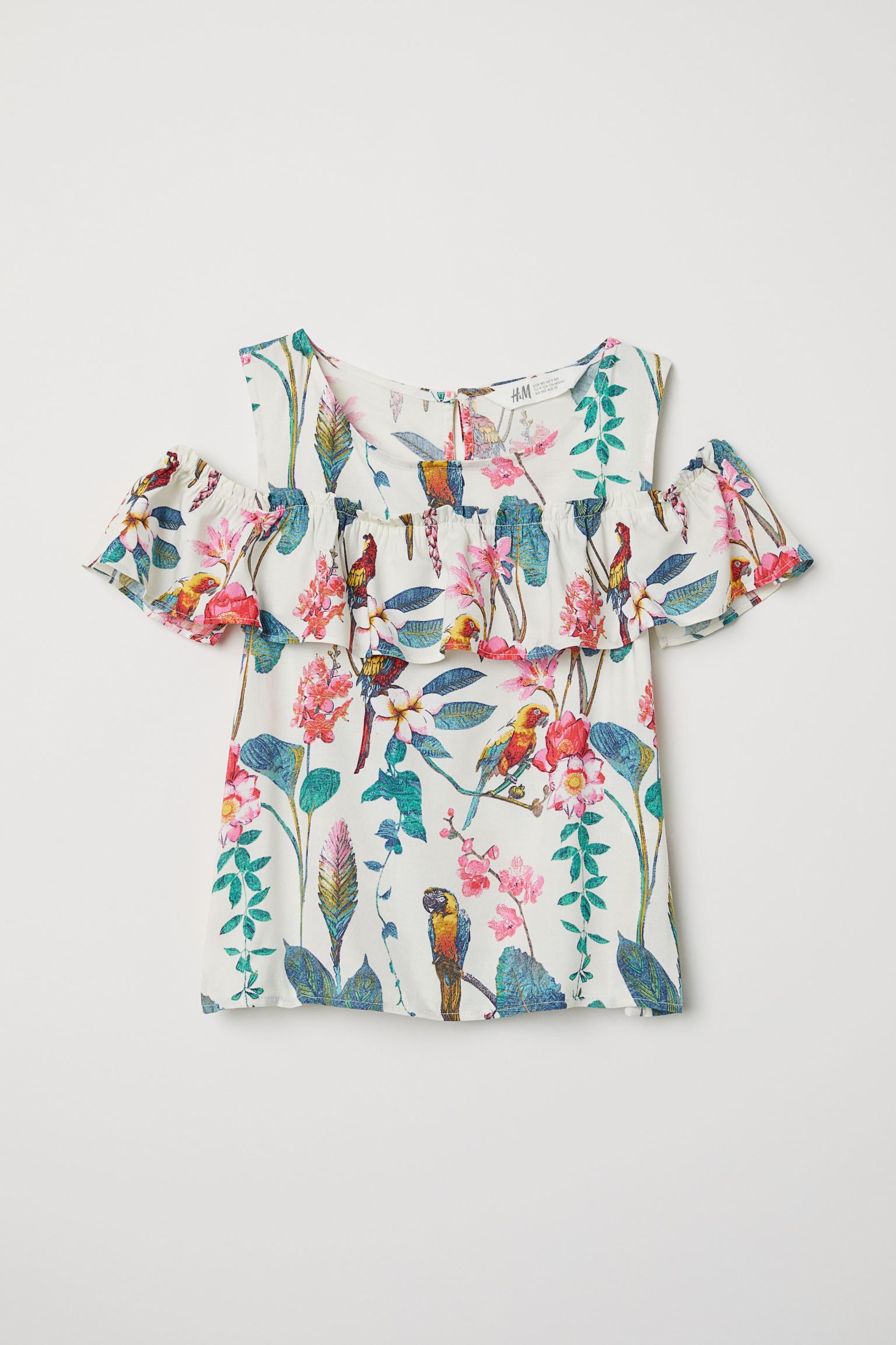 

Блуза H&M 170см белый узор 17026519728