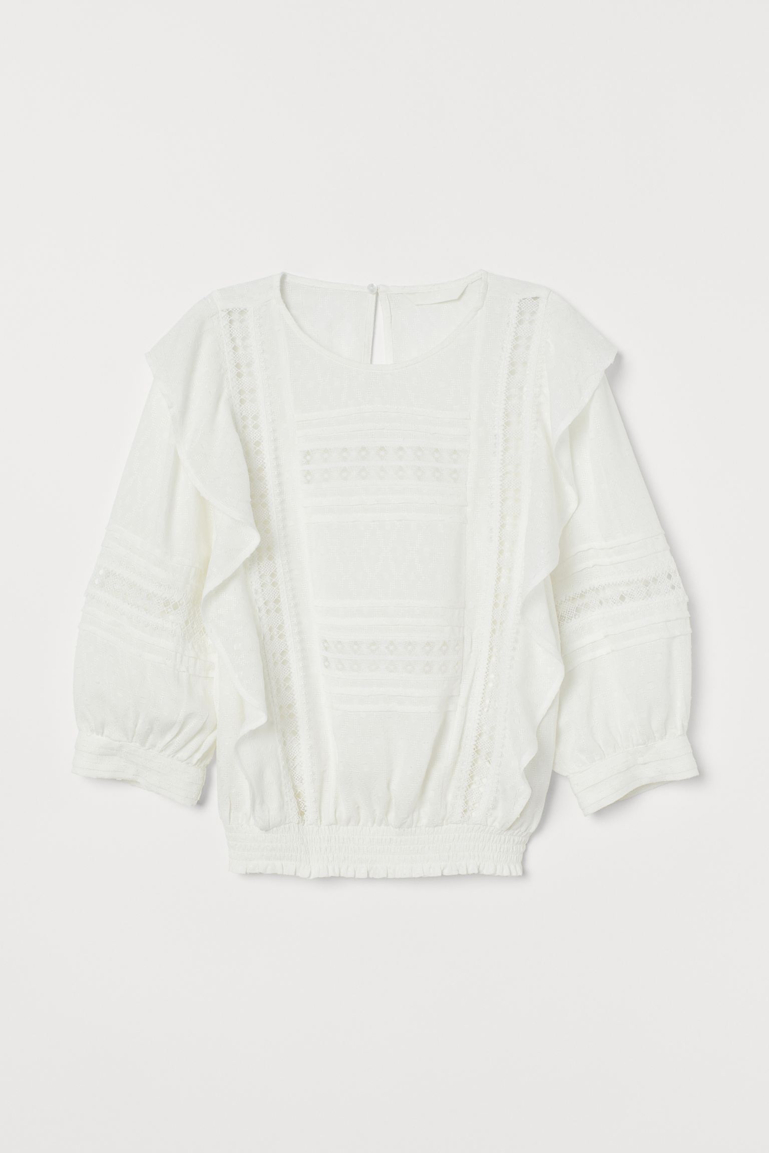 

Блуза H&M 44 белый 19027622220