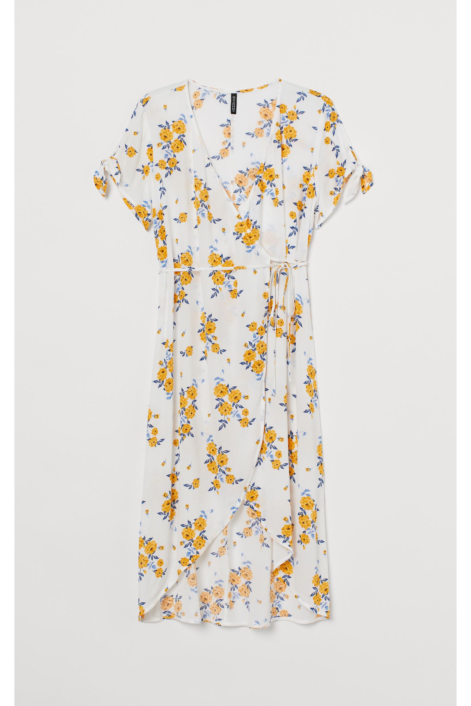 

Платье H&M  белый цветы 23027339179, Платье H&M 48 белый цветы 23027339179