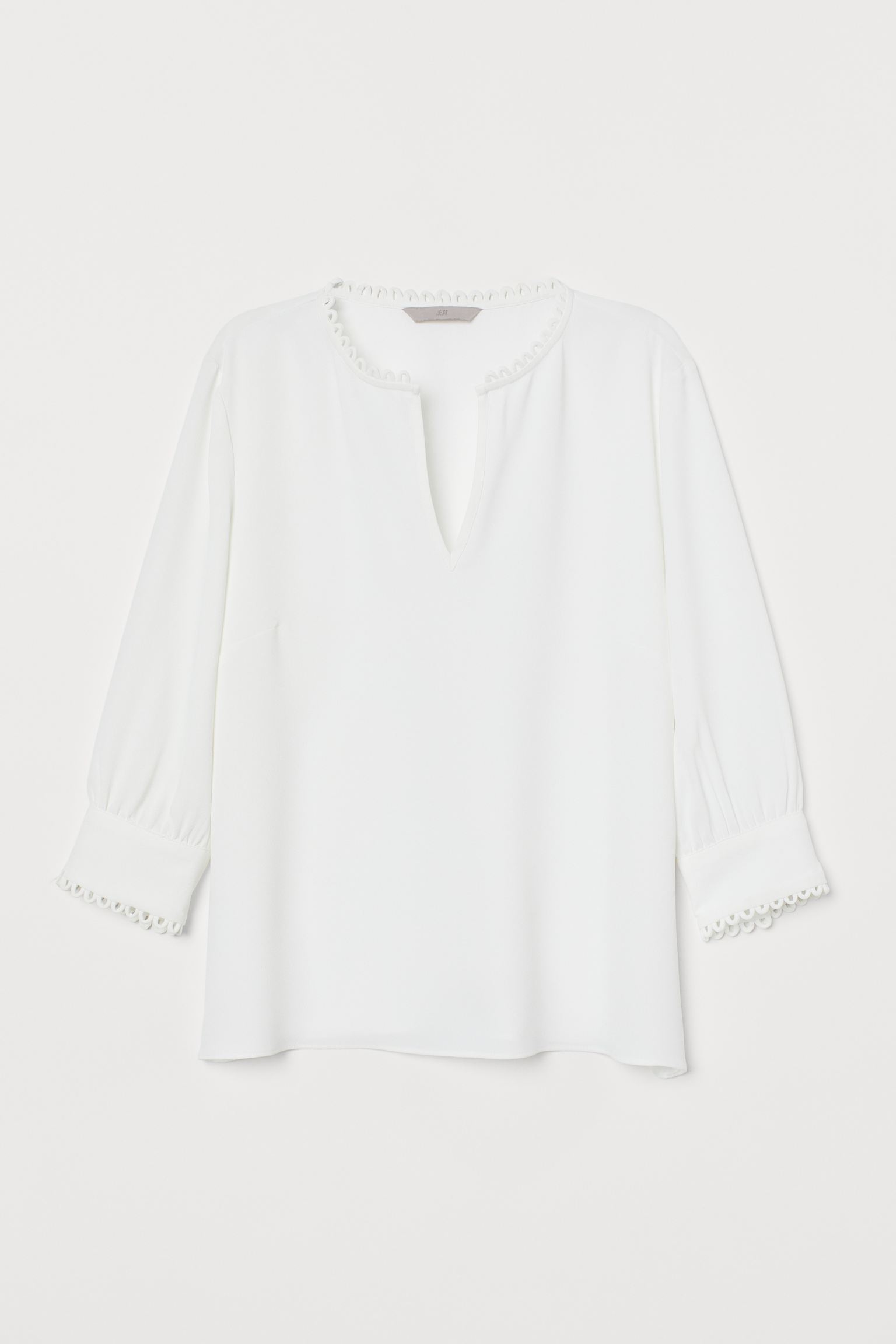 

Блуза H&M 44 белый 16128358521