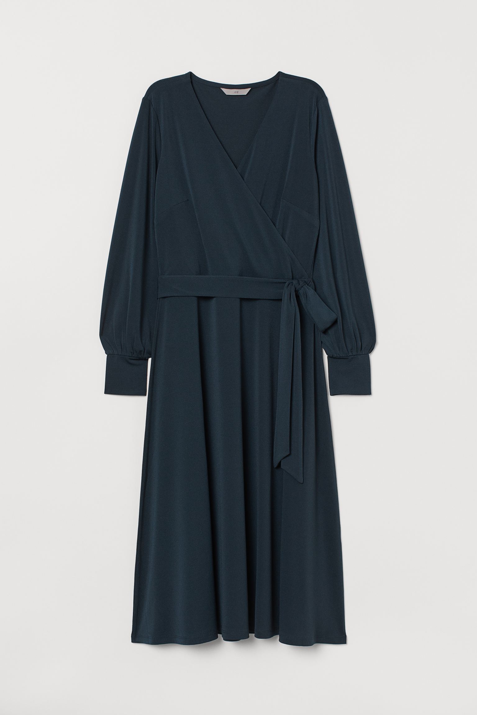 

Платье H&M  темно бирюзовый 18026654810, Платье H&M XL темно бирюзовый 18026654810