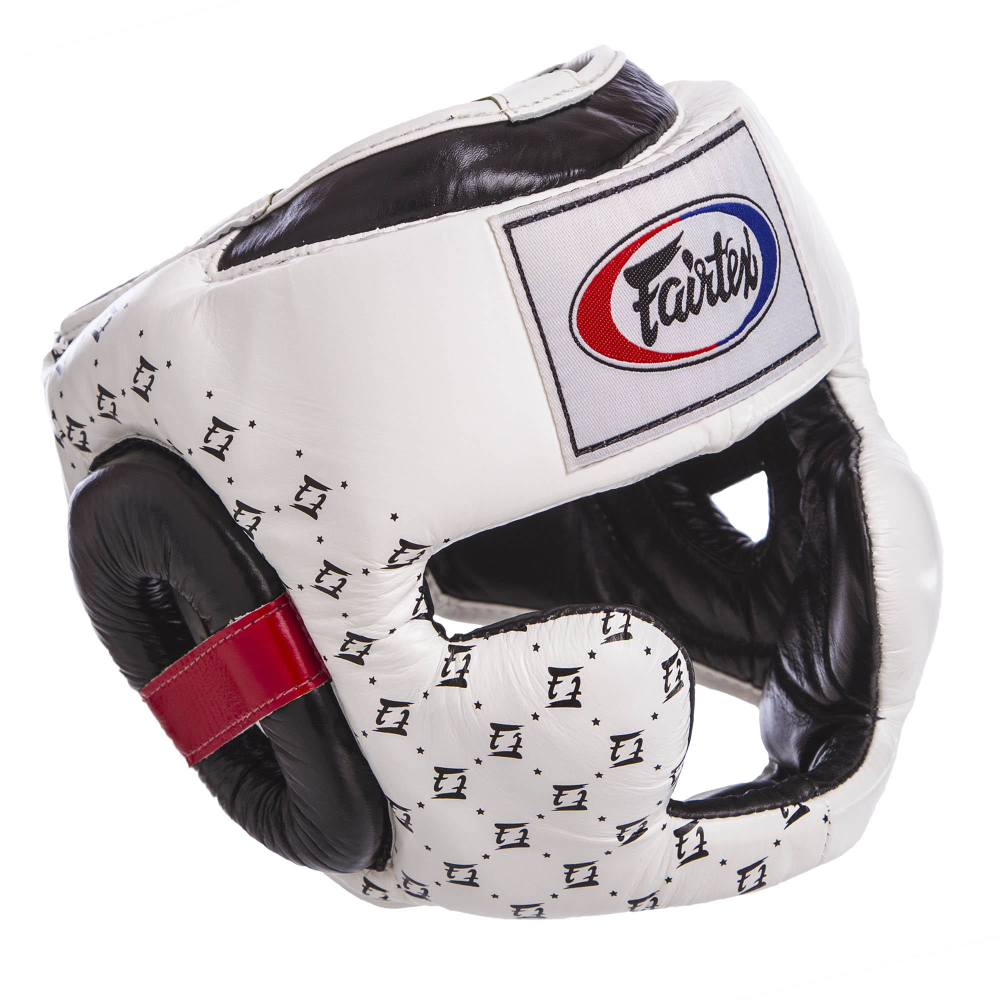 

Шлем боксерский с полной защитой кожаный FAIRTEX, M-XL, Цвет Белый, Размер XL