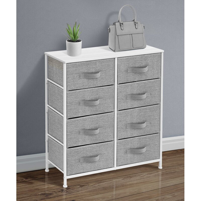 

Комод Adalira с 8 ящиками - Little Room Baby House (WFR-244792-04-1039)