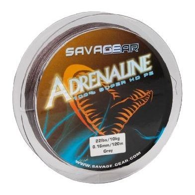 

Шнур рыболовный Prologic Savage Gear HD 0.22mm 36lbs 16kg 120m grey (PRO-014222)Adrenaline HD 0.22mm 33lbs/15kg 120m grey (42813)