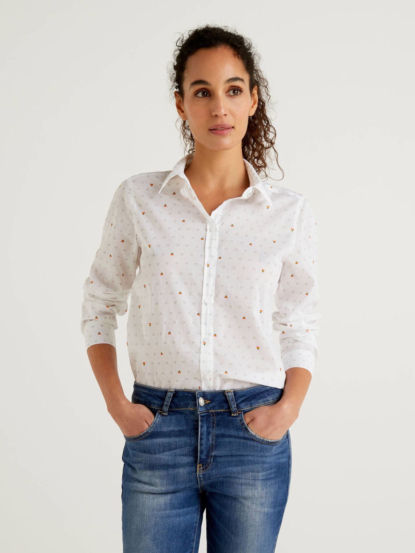 

Рубашка United Colors of Benetton 5OA95Q8U4-76F M