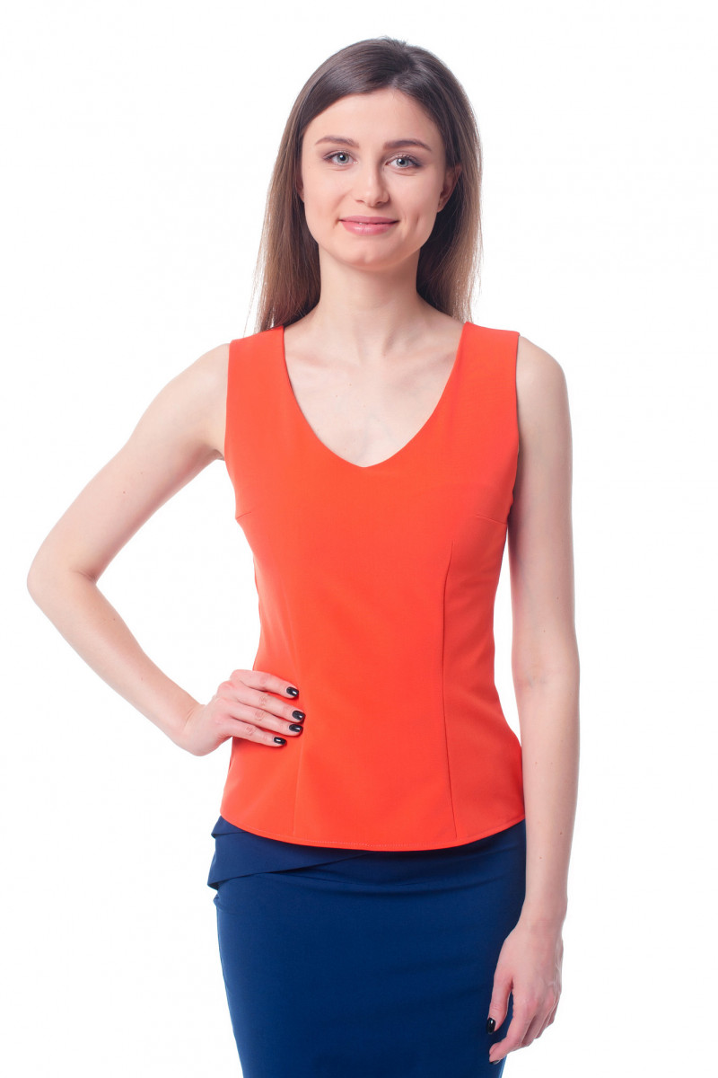

Блузка LadyLike 87420031 42 оранжевая