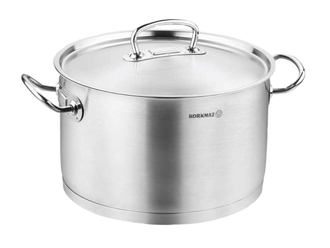 

Кастрюля KORKMAZ PROLINE 28*17 см 10,2л