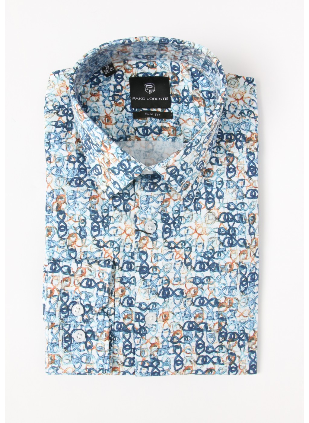 

Сорочка Pako Lorente PLH-1X-001-X  Принтована, Сорочка Pako Lorente PLH-1X-001-X M Принтована