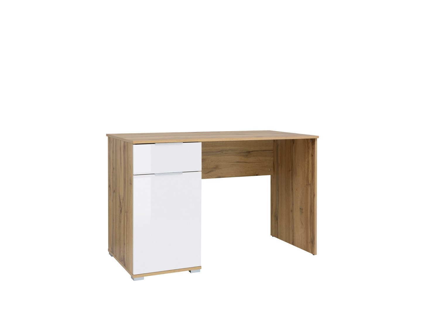 

Стол писменный BIU120 BRW (Black Red White) Злата Дуб тахо/белый