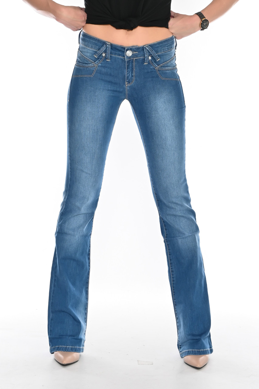 

Джинсы Omat jeans 9945 клеш  Синие, Джинсы Omat jeans 9945 клеш 26-34 Синие