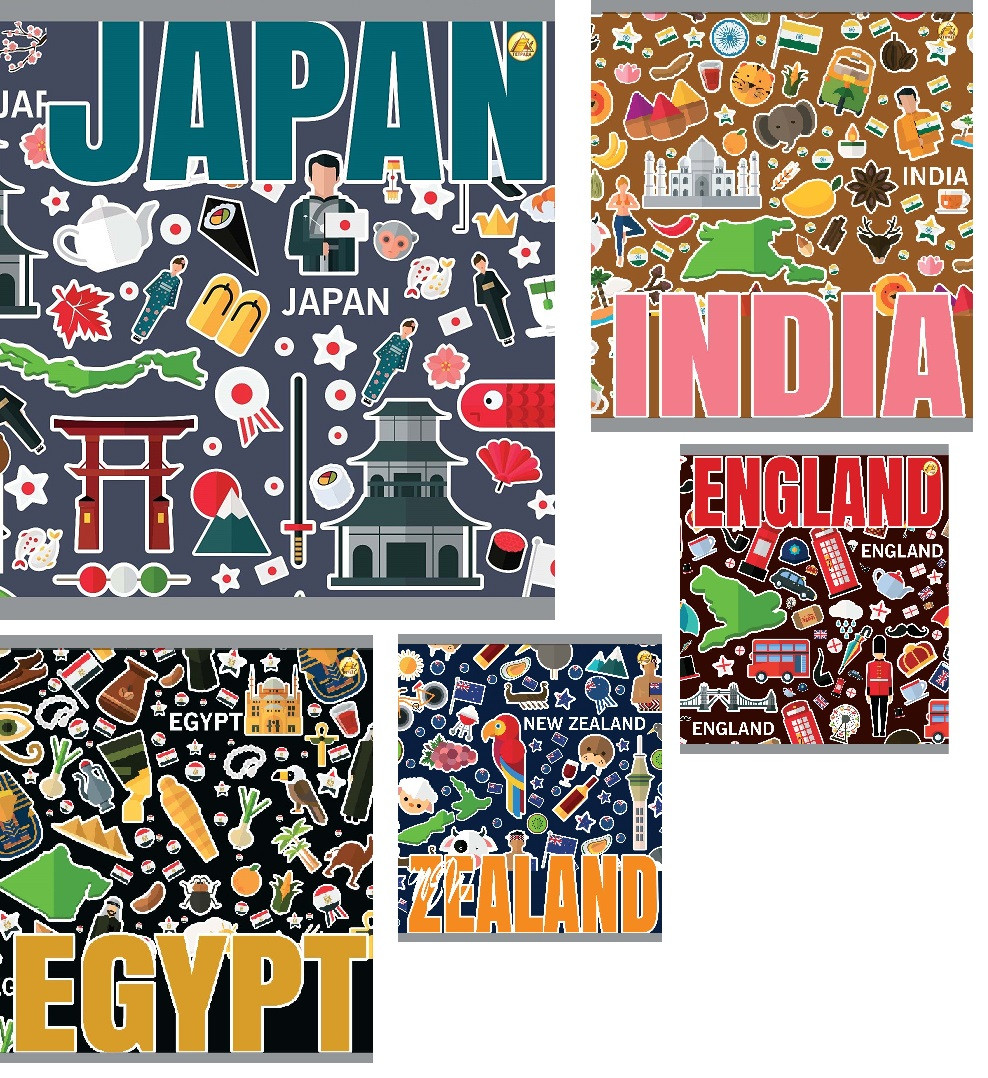 

Зошит 36 арк. # Тетр.01481 (200) кол. Подорож-3 20шт в уп. // (1481)