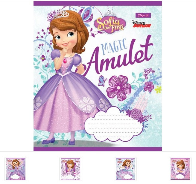 

А5/12 лин. 1В SOFIA THE FIRST, тетрадь ученич. 25шт в упак. // (763363)