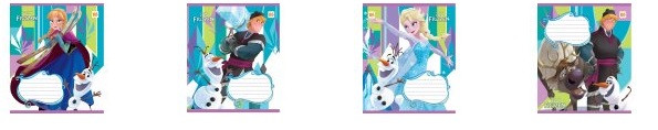 

А5/12 лин. YES Frozen Story, тетрадь ученич. 25шт в упак. // (762934)