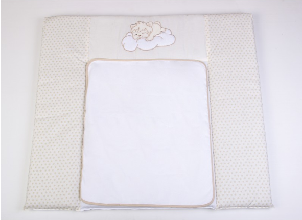 

Пеленальный матрасик Baby Veres Sleepyhead beige тканевый 72х80 см