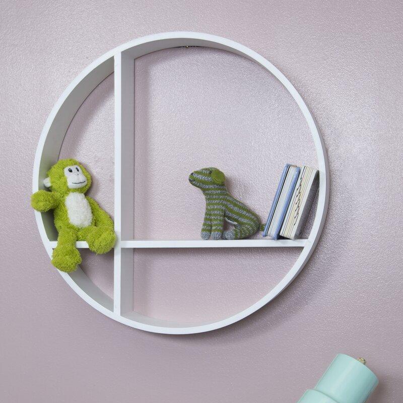 

Настенная полка Beltran 2 шт. круглая акцентная - Little Room Baby House (WFR-121180-02-1034)