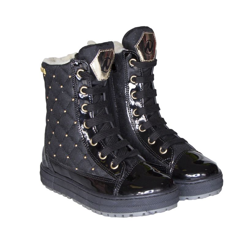 

Полусапожки зимние Naturino Rainstep 39 Черный 1232/9101