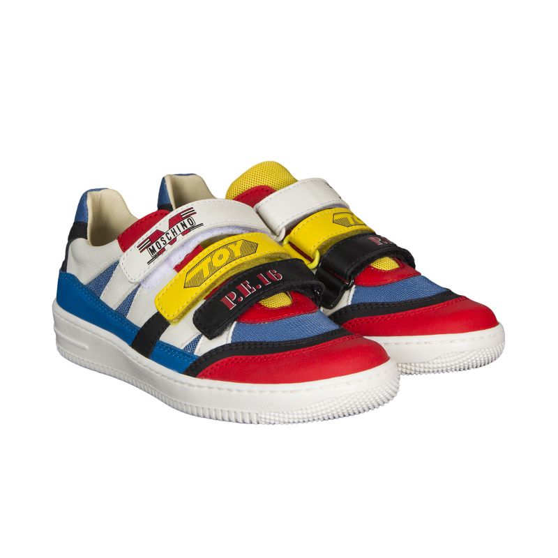 

Кожаные кроссовки Moschino 31 Мульти 25836