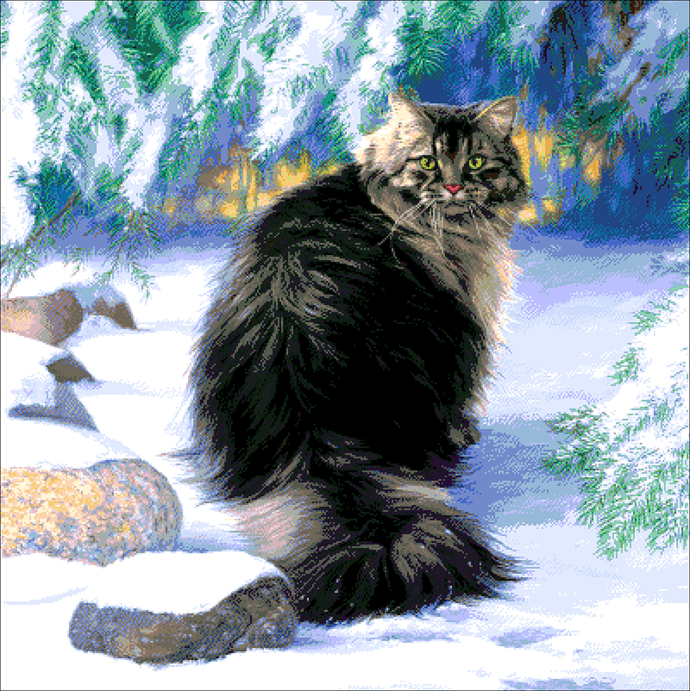 

Набор для вышивания бисером Александра Токарева Котофей (37-5329-НК)