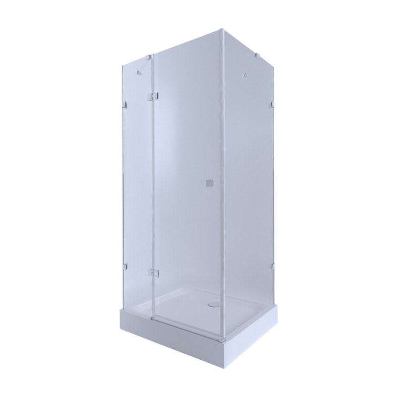 

Набор Q-tap душевая кабина Capricorn CRM1099SC6 Clear + поддон Unisquare 309915