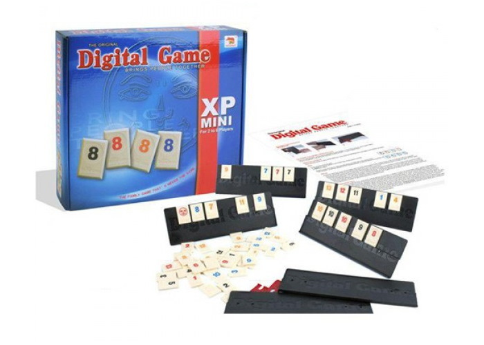 

Настольная игра Китай Руммикуб Digital Game Mini (Rummikub Digital Game Mini) (GT274414)