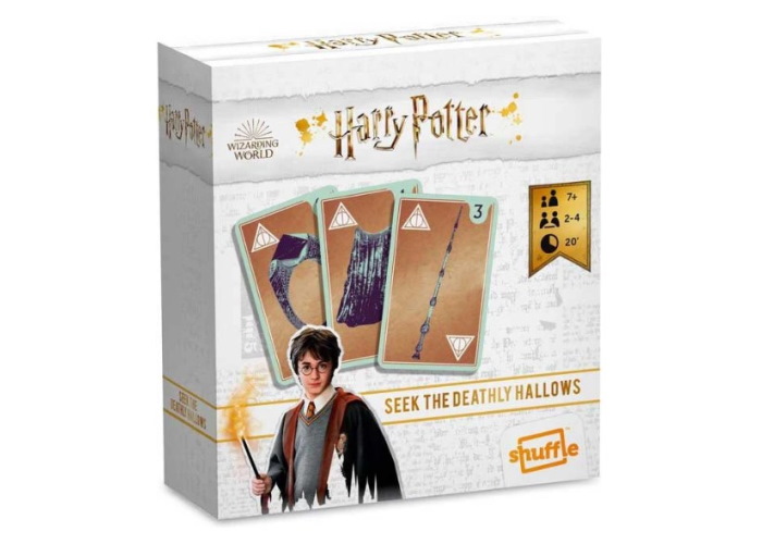 

Настольная игра Cartamundi Гарри Поттер 3 в 1 (Shuffle Harry Potter) (10.85.86.992)