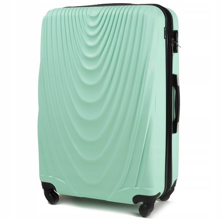 

Большой дорожный чемодан Wings 304 L мятный light green