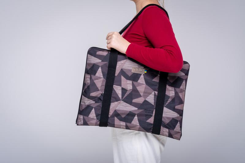 

Лежак сумка спальное место для котов кошек и собак (49948699-Т) Разноцветный