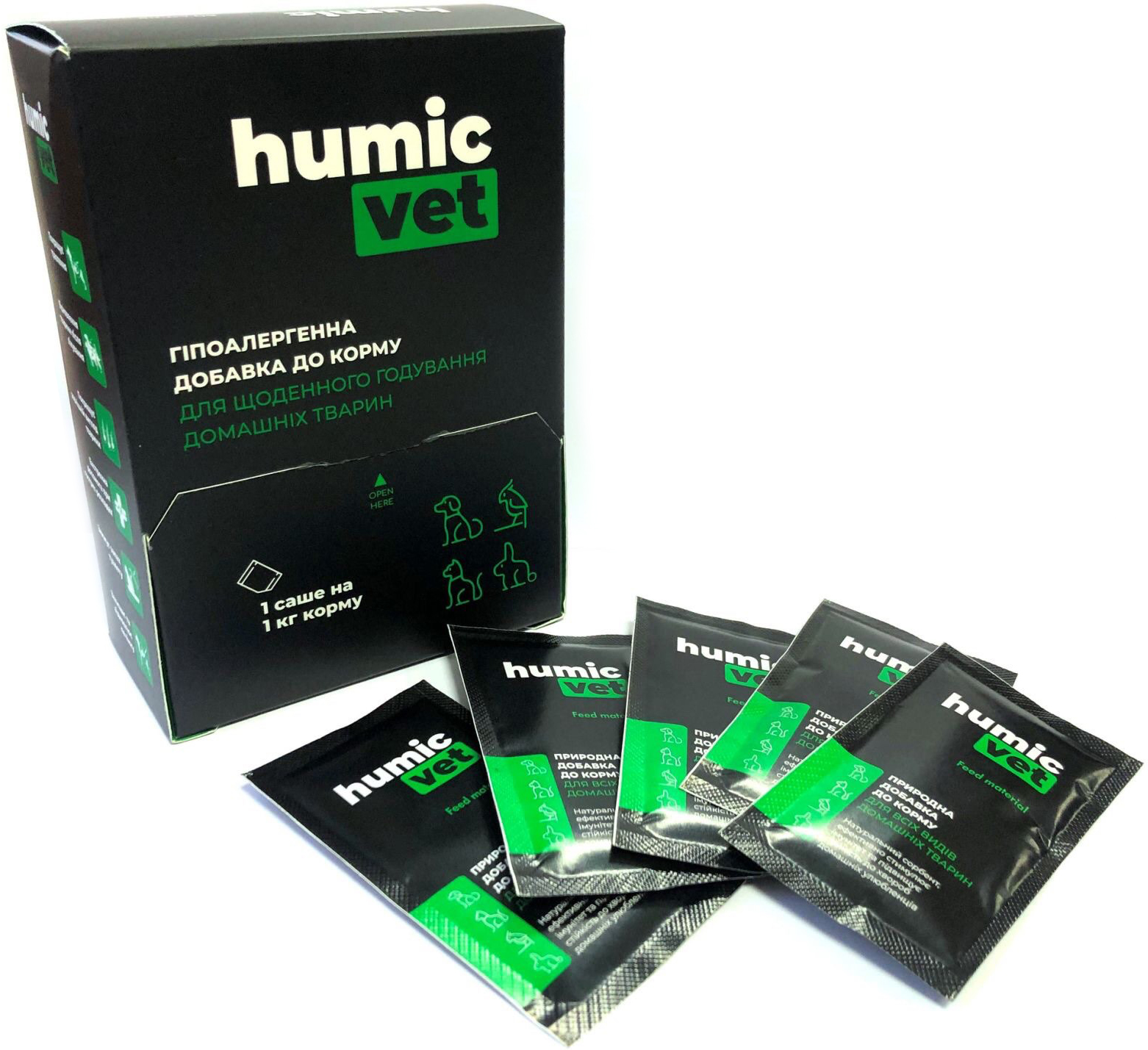 

Добавка Humic vet для котов и собак 50 саше