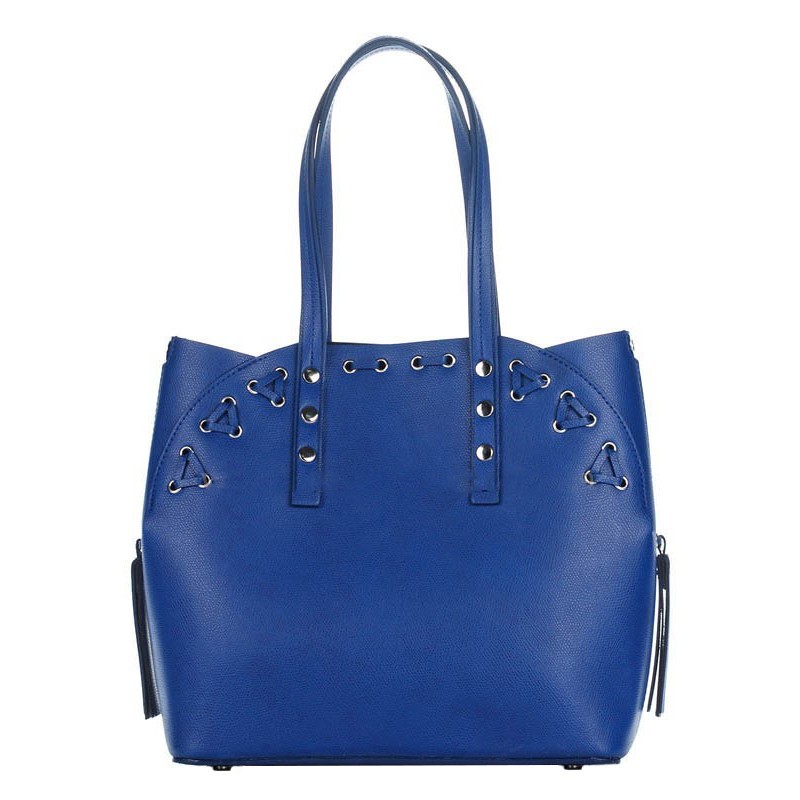 

Сумка женская кожаная ежедневная Amelie Pelletteria 8657_blue кобальтовый