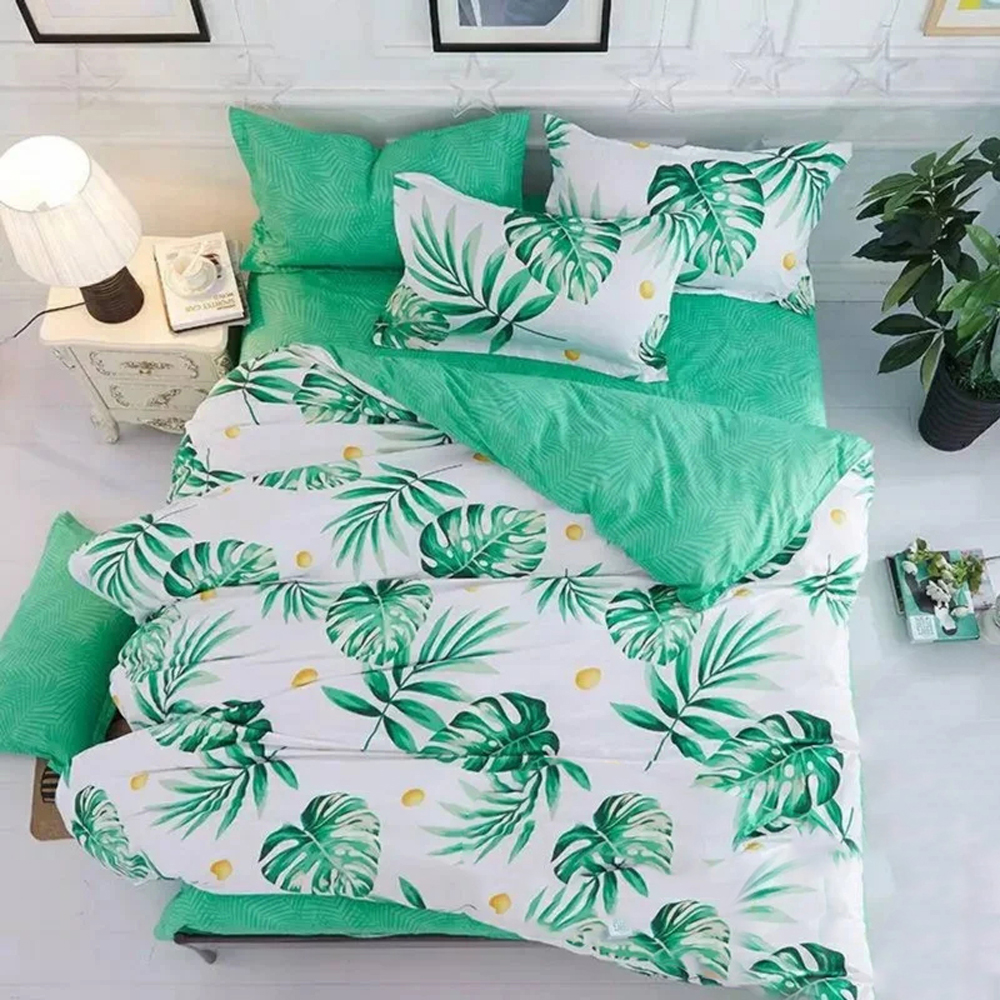 

Пододеяльник MirSon Бязь Premium 17-0307 Palm 200x220 см