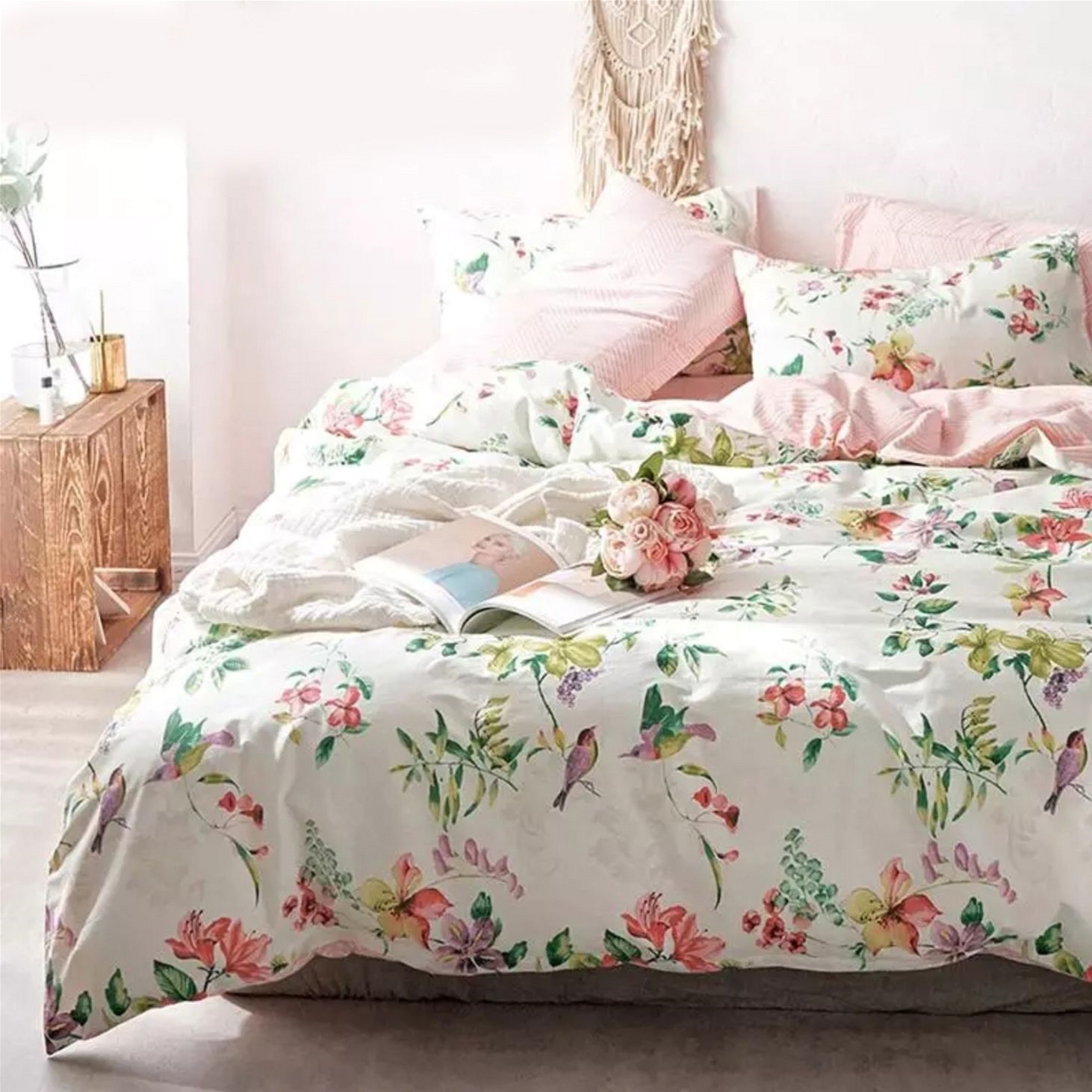 

Простынь MirSon Бязь Premium 17-0081 Sabina 150х220 см