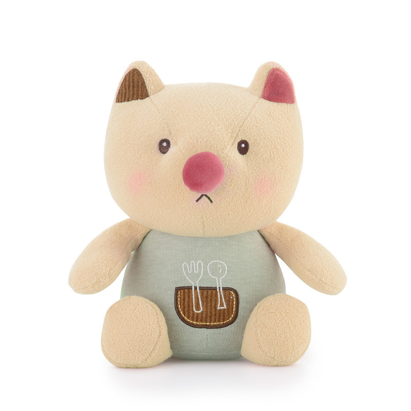 

Мягкая игрушка Кот - обжора, 21 см Metoys(BE321)
