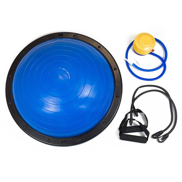

Балансировочная платформа BOSU EasyFit 60 см с эспандерами синяя до 120 кг