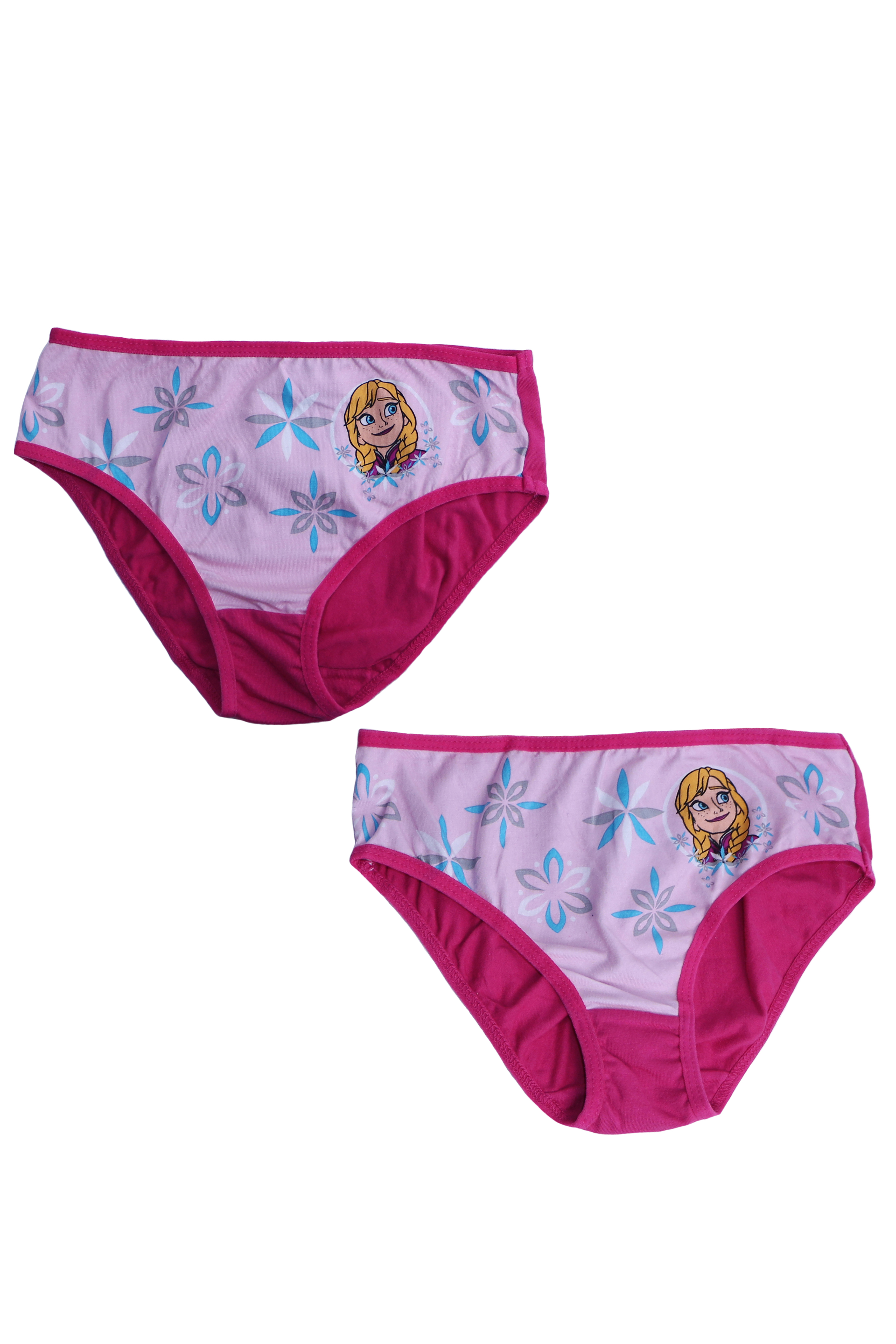 

Трусы для девочки 2 пары с принтом Frozen Disney 134/140 розовый-разноцветный WE-550050