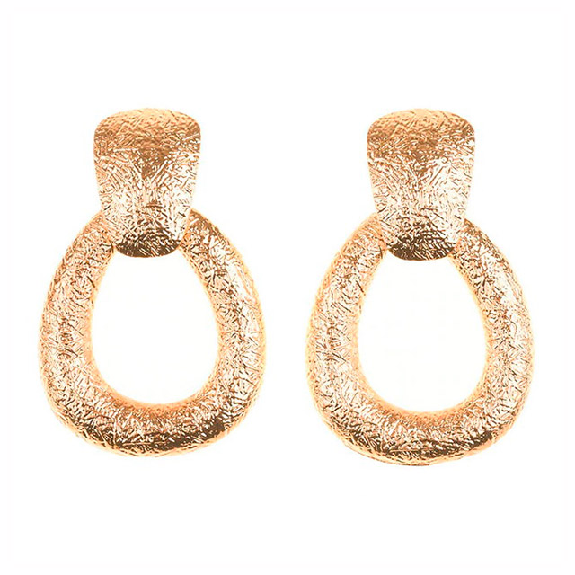 

Массивные серьги Металлические DiaDemaGrand Золотой (071981-8)