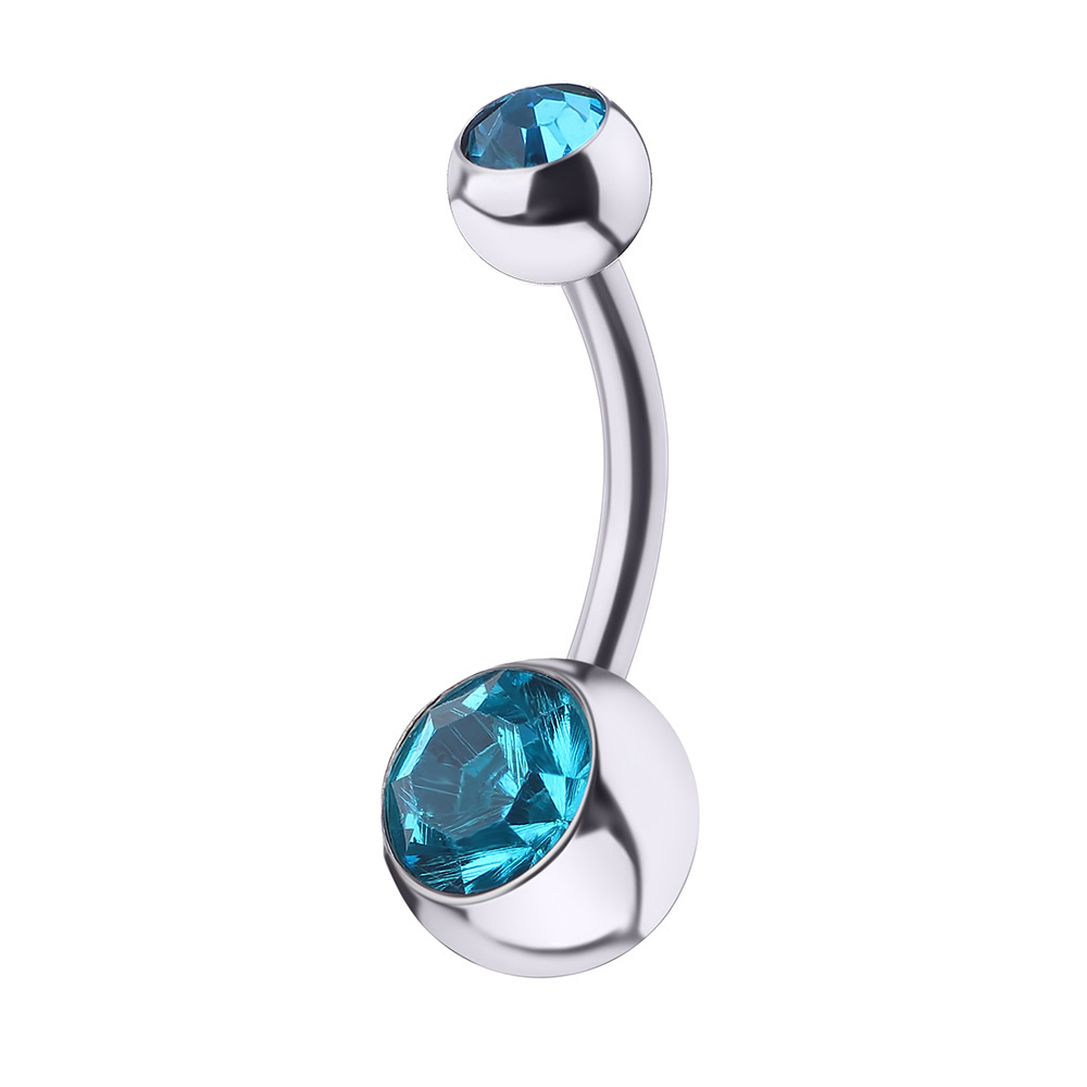 

Серьга-банан Красочная DiaDemaGrand Серебряный с голубым камнем (081960-15-5)
