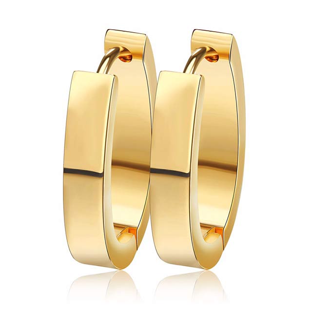 

Большие серьги Объемный овал DiaDemaGrand Золотой (0917102-8)