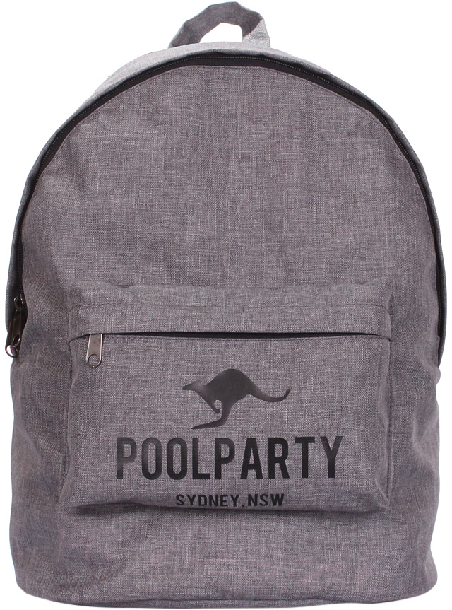 

Cумка-рюкзак Poolparty backpack-ripple Серая