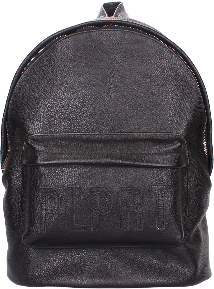 

Кожаный черный рюкзак Poolparty backpack-plprt-leather-black