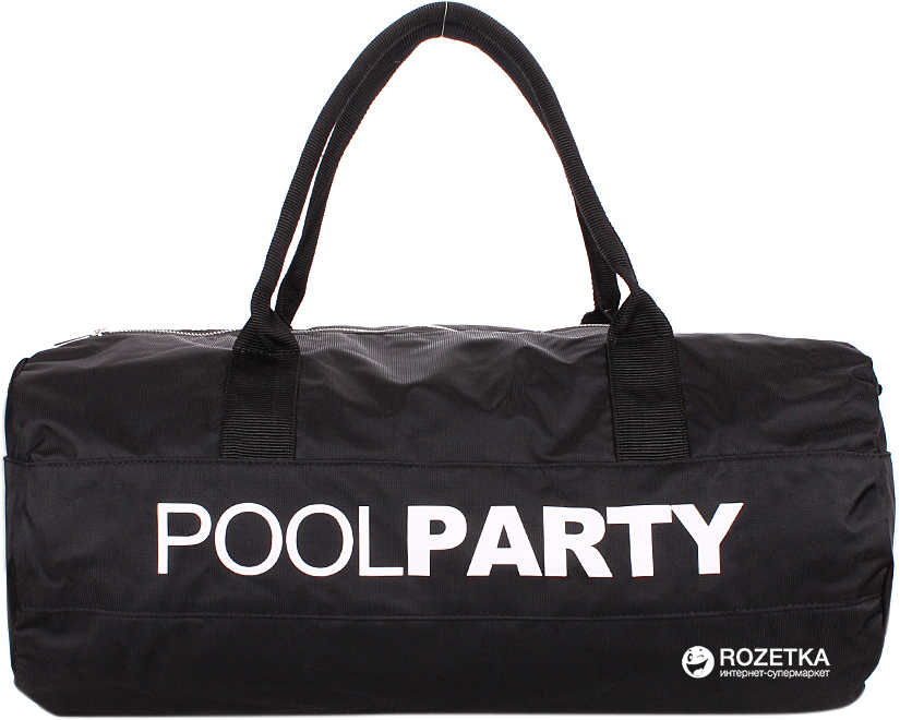 

Мужская сумка Poolparty gymbag-oxford-black Черная