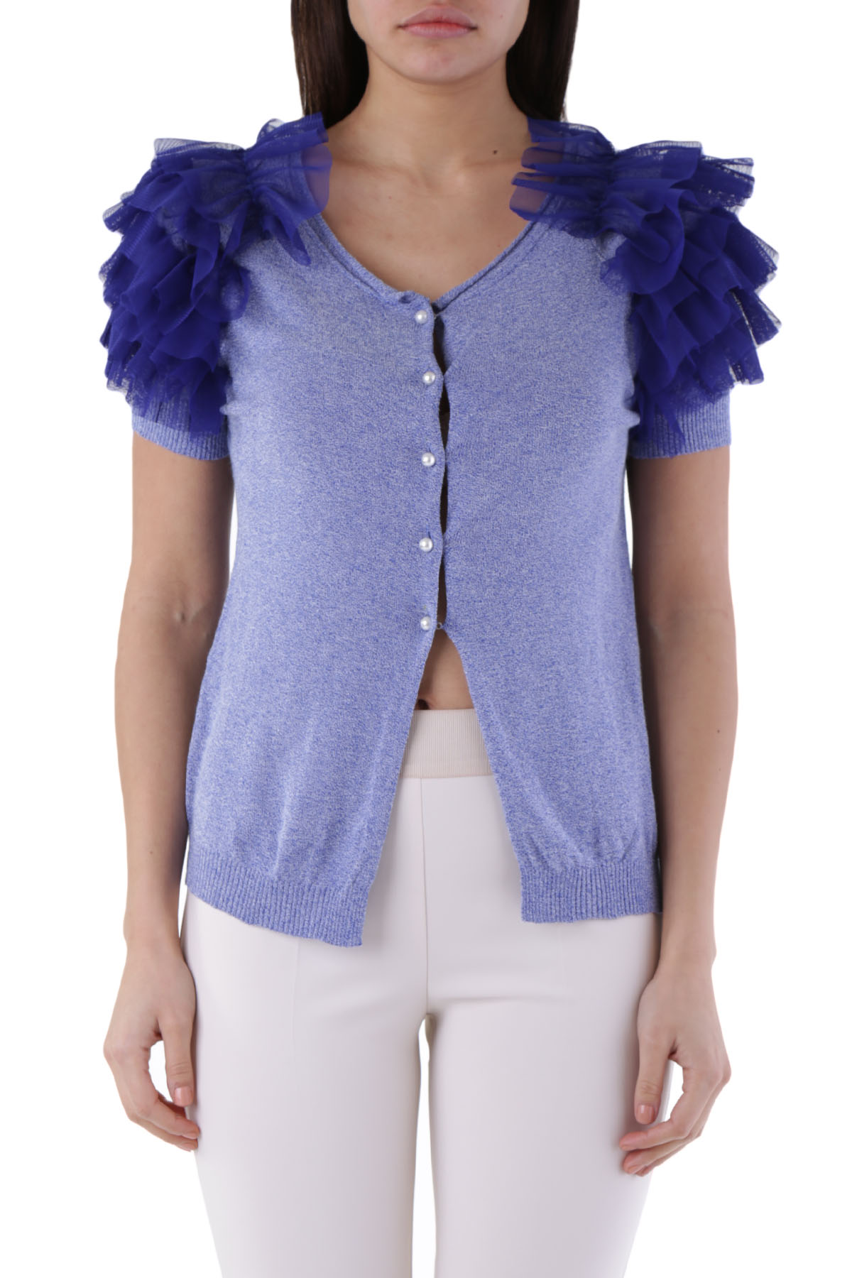 

Кардиган Cristina Gavioli Blue  синий, Кардиган Cristina Gavioli Blue S синий