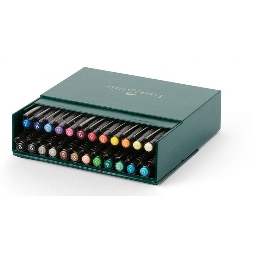 

Кисть ручка Faber-Castell BRUSH 24 цвета